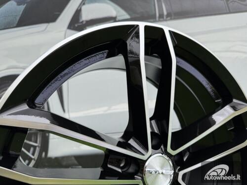 Ratlankis R18x8  5X100  ET  40  73.1  D5276  Black Polished (MB)  For RACIN  (K4)  ( Style PDW)