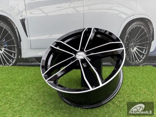 Ratlankis R18x8  5X100  ET  40  73.1  D5276  Black Polished (MB)  For RACIN  (K4)  ( Style PDW)