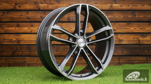 Ratlankis R18x8  5X100  ET  40  73.1  D5276  Grey Polished (MG)  For RACIN  (K4)  ( Style PDW)