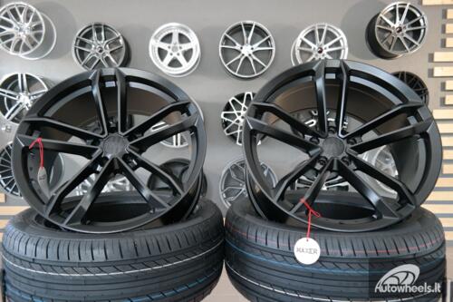 Ratlankis R19x9.5  5X110  ET  35  65.1  D5276  (HX023)  Black Half Matt (BLHM)  For HAXER  (K7)  ((U4B))