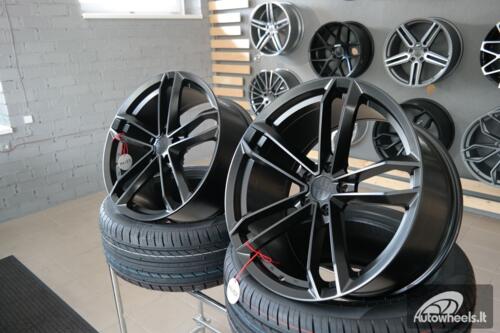 Ratlankis R19x9.5  5X110  ET  35  65.1  D5276  (HX023)  Black Half Matt (BLHM)  For HAXER  (K7)  ((U4B))