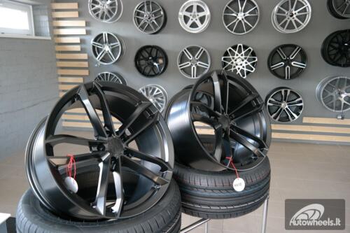 Ratlankis R19x9.5  5X110  ET  35  65.1  D5276  (HX023)  Black Half Matt (BLHM)  For HAXER  (K7)  ((U4B))