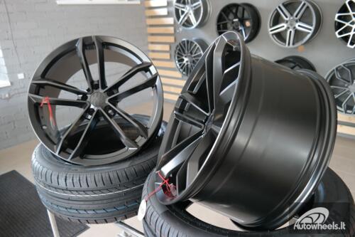 Ratlankis R19x9.5  5X110  ET  35  65.1  D5276  (HX023)  Black Half Matt (BLHM)  For HAXER  (K7)  ((U4B))