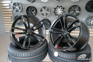 Ratlankis R19x9.5  5X110  ET  35  65.1  D5276  (HX023)  Black Half Matt (BLHM)  For HAXER  (K7)  ((U4B))