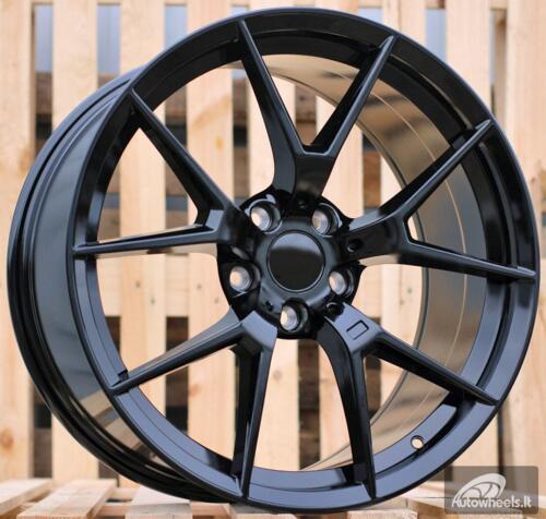 Ratlankis R19x9.5  5X112  ET  37  66.6  HE761  Black (BL)  BMW  (P1)  (REAR+FRONT)