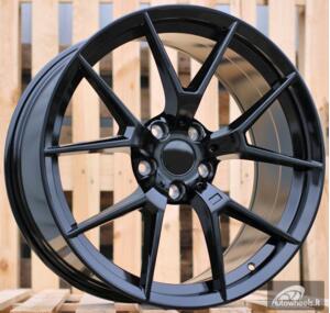 Ratlankis R19x9.5  5X112  ET  37  66.6  HE761  Black (BL)  BMW  (P1)  (REAR+FRONT)