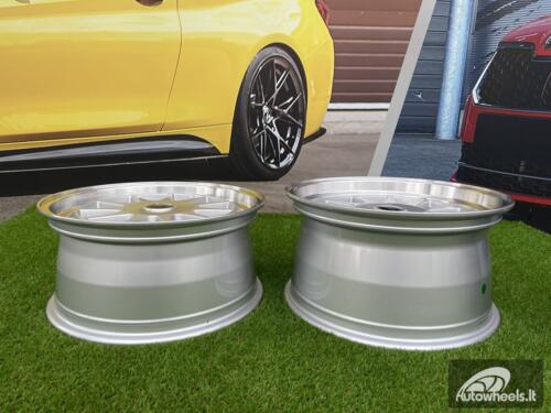 Ratlankis OZ Hartge styling 17X8J 5X100/5X120 ET25 74.1 Silver with Diamond Cut Lip ( VW Beetle/Golf, Audi TT, BMW 3-5-6-8 E46/E90/E39/E60 ) 