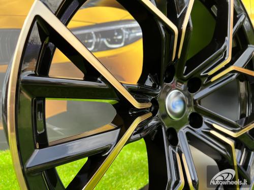 Ratlankis BMW 795M Style 20X8.5J 5X120 ET35 72.56 Black with Diamond Cut and bronze tint (BMW 3-4-5-6 E46/E90/F10/F06/F32)