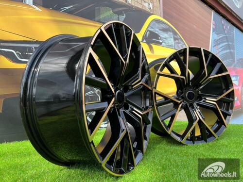Ratlankis Prato 20X8.5J 5X120 ET35 72.56 Black with Diamond Cut and bronze tint (BMW 3-4-5-6 E46/E90/F10/F06/F32)