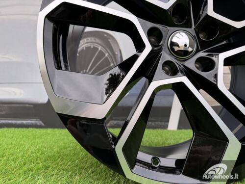 Ratlankis R19x8.5  5X112  ET  40  57.1  I5561  Black Polished (MB)  For SKODA  (P1)