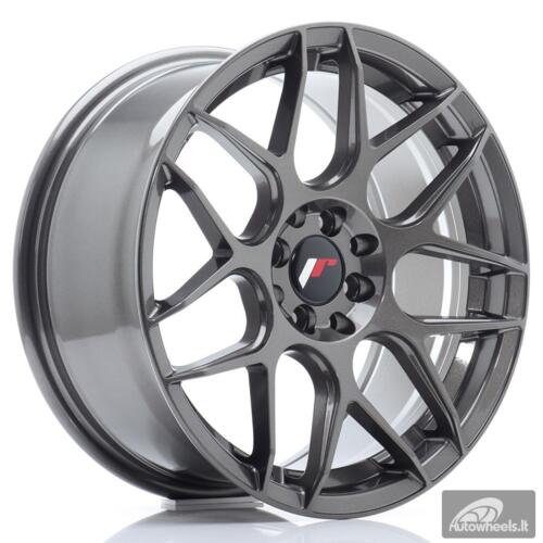 JR Wheels JR18 17x8 ET35 4x100/114 Hyper Gray