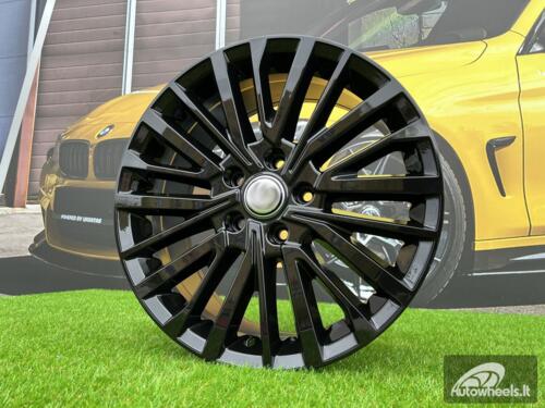 Ratlankis Bulli Palmerston VW T5 T6 Style 18X8J 5X120 ET50 65.1 Gloss black VW Transporter, Multivan, Caravelle, T5 / T6