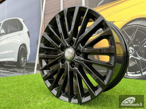 Ratlankis Bulli Palmerston VW T5 T6 Style 18X8J 5X120 ET50 65.1 Gloss black VW Transporter, Multivan, Caravelle, T5 / T6