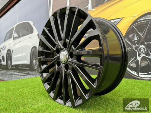 Ratlankis Bulli Palmerston VW T5 T6 Style 18X8J 5X120 ET50 65.1 Gloss black VW Transporter, Multivan, Caravelle, T5 / T6