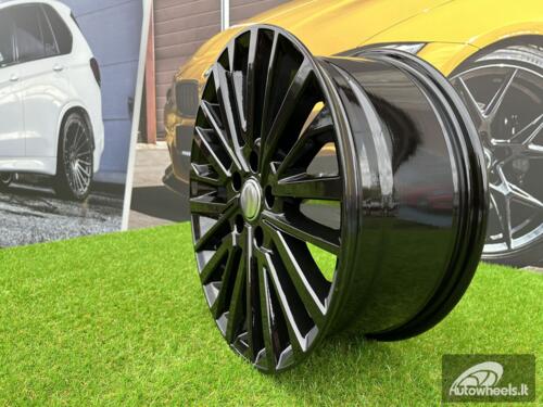 Ratlankis Bulli Palmerston VW T5 T6 Style 18X8J 5X120 ET50 65.1 Gloss black VW Transporter, Multivan, Caravelle, T5 / T6