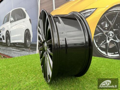 Ratlankis Bulli Palmerston VW T5 T6 Style 18X8J 5X120 ET50 65.1 Gloss black VW Transporter, Multivan, Caravelle, T5 / T6