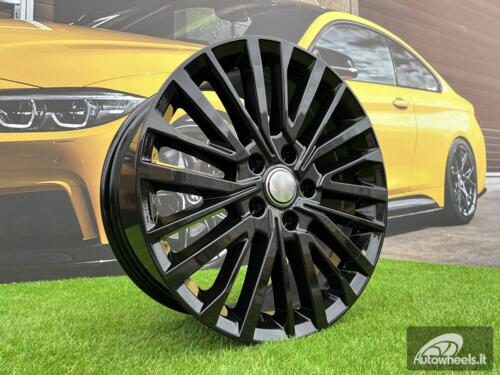 Ratlankis Bulli Palmerston VW T5 T6 Style 18X8J 5X120 ET50 65.1 Gloss black VW Transporter, Multivan, Caravelle, T5 / T6