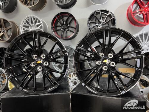 Ratlankis Chevrolet Camaro Aswan ZL1 Style | R20X11J 5X120 ET43 66.9 Gloss black Chevrolet Camaro