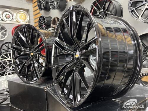 Ratlankis Chevrolet Camaro Aswan ZL1 Style | R20X11J 5X120 ET43 66.9 Gloss black Chevrolet Camaro