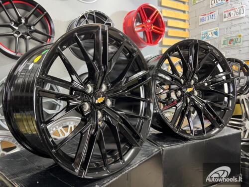 Ratlankis Chevrolet Camaro Aswan ZL1 Style | R20X11J 5X120 ET43 66.9 Gloss black Chevrolet Camaro