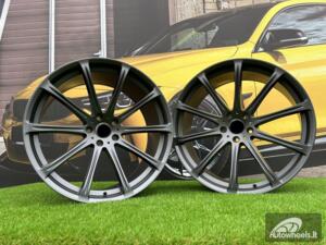 Ratlankis for Autun | R22X12J 5X120 ET35 74.1 Satin gunmetal BMW X5, X6 E70 / F15 / F16