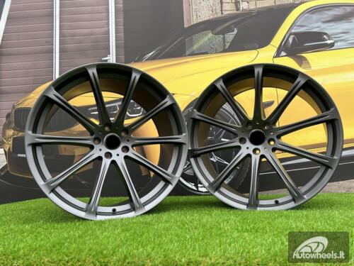 Ratlankis for Autun | R22X12J 5X120 ET35 74.1 Satin gunmetal BMW X5, X6 E70 / F15 / F16