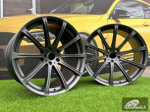 Ratlankis for Autun | R22X12J 5X120 ET35 74.1 Satin gunmetal BMW X5, X6 E70 / F15 / F16