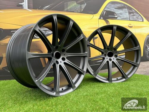 Ratlankis for Autun | R22X12J 5X120 ET35 74.1 Satin gunmetal BMW X5, X6 E70 / F15 / F16
