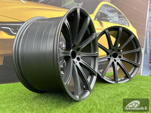 Ratlankis for Autun | R22X12J 5X120 ET35 74.1 Satin gunmetal BMW X5, X6 E70 / F15 / F16