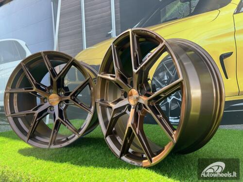 Ratlankis Forzza Gravity 8,5X20 5X112 ET25 66,56 Bronze Brushed + Broze Clear Coat