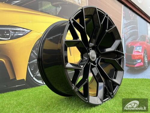 Ratlankis Audi Q8 Type 53 Style | R23X10.5J 5X112 ET18 66.5 Gloss black Audi Q7 / SQ7 / Q8 / SQ8 / RSQ8