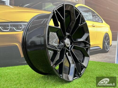 Ratlankis Audi Q8 Type 53 Style | R23X10.5J 5X112 ET18 66.5 Gloss black Audi Q7 / SQ7 / Q8 / SQ8 / RSQ8