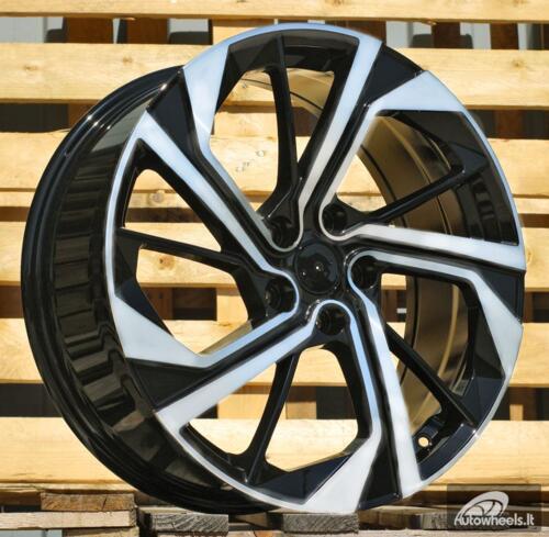 Ratlankis R19x7.5  5X114.3  ET  45  66.1  D1981  Black Polished (MB)  For NISS  (Z3)  (Qashqai NEW Model)