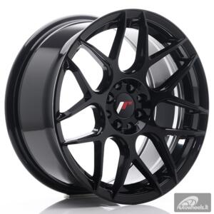 JR Wheels JR18 17x8 ET35 5x100/114 Gloss Black