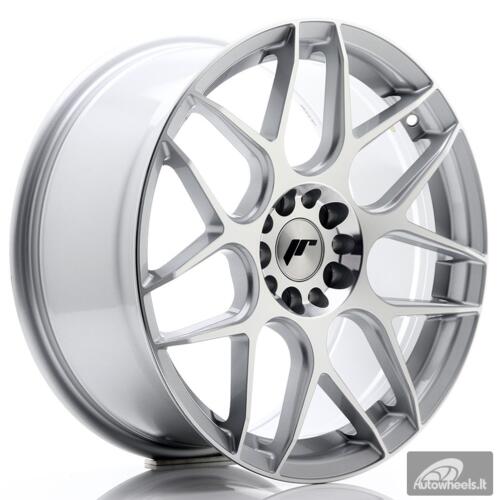 JR Wheels JR18 18x8,5 ET45 5x112/114 Silver Machined Face