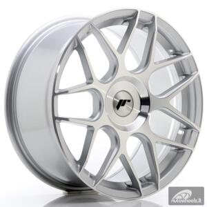 JR Wheels JR18 18x8,5 ET20-45 BLANK Silver Machined Face