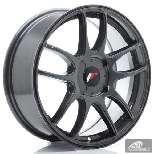 JR Wheels JR29 17x7 ET20-48 4H BLANK Hyper Gray