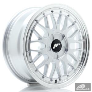 JR Wheels JR23 16x7 ET20-45 5H BLANK Hyper Silver w/Machined Lip