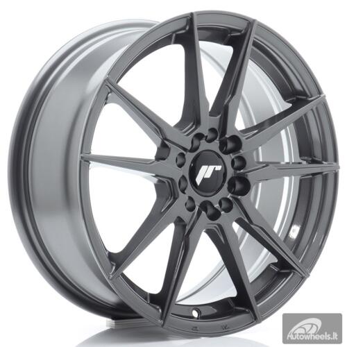 JR Wheels JR21 17x7 ET40 4x100/114 Hyper Gray