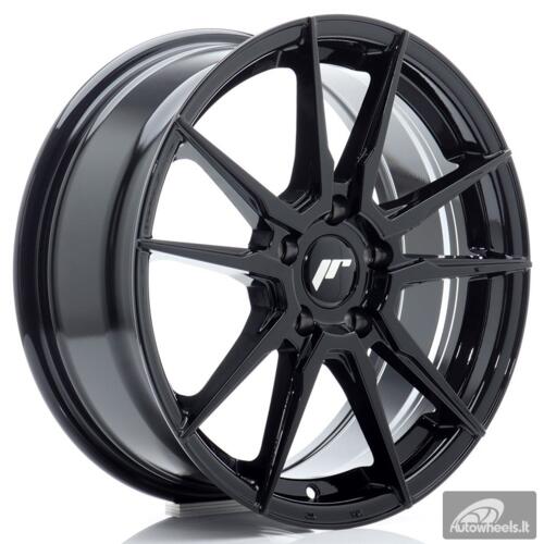 JR Wheels JR21 17x7 ET40 5x100 Gloss Black