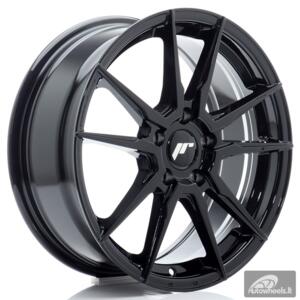 JR Wheels JR21 17x7 ET40 5x114 Gloss Black