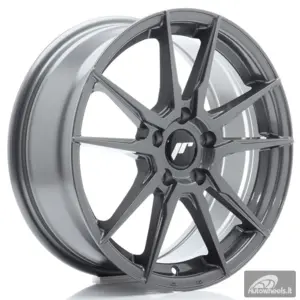 JR Wheels JR21 17x7 ET40 5x114 Hyper Gray
