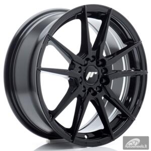 JR Wheels JR21 17x7 ET25 4x100/108 Gloss Black