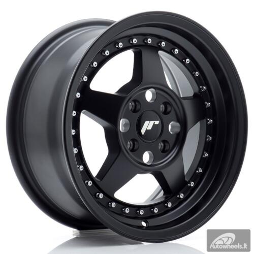 JR Wheels JR6 15x7 ET35 4x100 Matt Black