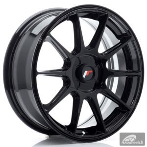 JR Wheels JR11 17x7 ET20-38 4H BLANK Gloss Black