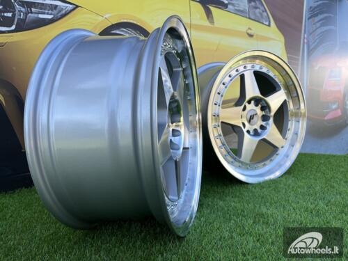 JR Wheels JR6 16x8 ET25 4x100/108 Silver Machined Face