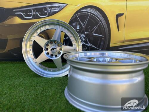 JR Wheels JR6 16x8 ET25 4x100/108 Silver Machined Face