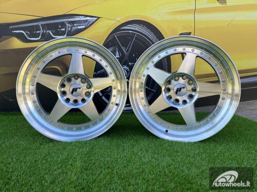 JR Wheels JR6 16x8 ET25 4x100/108 Silver Machined Face