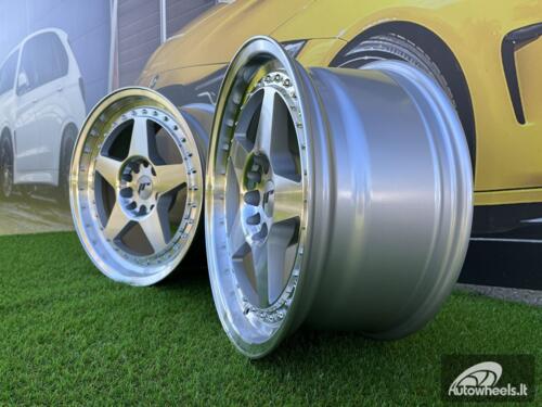 JR Wheels JR6 16x8 ET25 4x100/108 Silver Machined Face