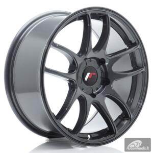 JR Wheels JR29 17x8 ET20-38 5H BLANK Hyper Gray